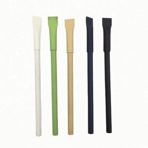Custom Recyclable Kraft Paper <b>Pen</b> Gift Ballpen Extremely Cheap Eco Cardboard <b>Pen</b> for Promotion - Product Image 1