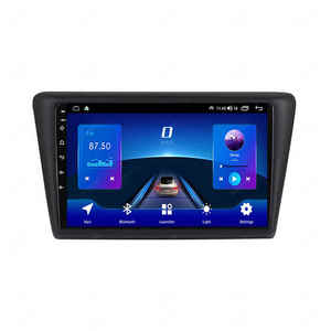 Reproductor de vídeo Android de 9 pulgadas estéreo Carplay Auto para <span class=keywords><strong>Skoda</strong></span> Rapid Spaceback 2014 unidad principal de Radio Multimedia para coche BT navegación <span class=keywords><strong>Gps</strong></span> - Product Image 1