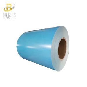 Dx52d + Z màu xanh prepainted thép mạ kẽm ppgi cuộn dây cắt/Hàn/Uốn ASTM tiêu chuẩn lợp ứng dụng-nhà cung cấp - Product Image 4