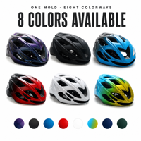 Casque de vélo moulé monobloc en PC/EPS pour le cyclisme, ventilé, vente en gros