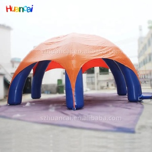 8x8x4 metros 4 pies inflable araña cúpula tienda negro iglú carpas útil inflable tienda <span class=keywords><strong>Casa</strong></span> 4 Patas evento publicitario - Product Image 5