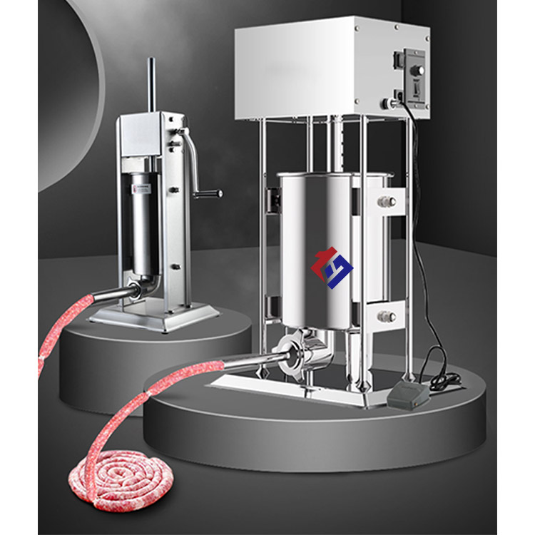 Электрическая автоматическая поршневая машина для изготовления колбасного наполнителя