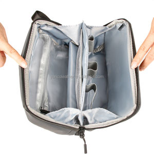 Borsa <span class=keywords><strong>da</strong></span> Toilette Personalizzata per Uomo, Impermeabile e Resistente in Nylon Vintage con Cerniera, Produzione di Fabbrica all'Ingrosso - Product Image 4