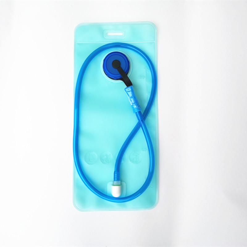 Bolsa de agua de tubo azul de 2 litros