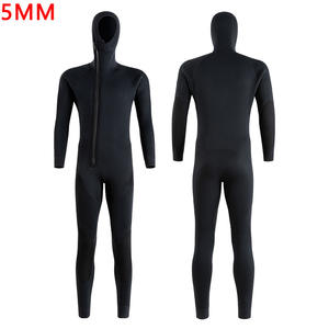 <span class=keywords><strong>Traje</strong></span> de buceo con cremallera Premium para hombre y mujer, <span class=keywords><strong>traje</strong></span> de neopreno cálido a prueba de frío y mojado, de una pieza, 5mm - Product Image 2