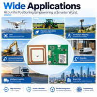 Récepteur GNSS RTK double fréquence L1 L5, module GPS haute précision, positionnement au centimètre près pour la topographie par drone UAV