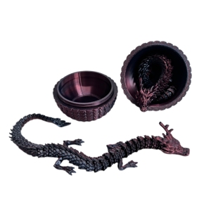 Empresas de Impresión 3D en Línea Ofrecen Personalización de Huevos de Dragón Impresos en 3D con Tecnología FDM en Plástico - Product Image 1