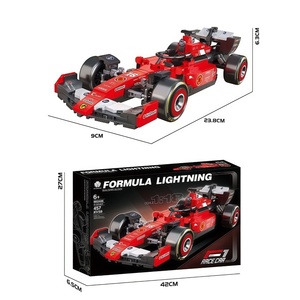 Ensemble <span class=keywords><strong>de</strong></span> blocs <span class=keywords><strong>de</strong></span> construction <span class=keywords><strong>de</strong></span> voiture <span class=keywords><strong>de</strong></span> course EPT à l'échelle 1:18, 457 pièces, modèle <span class=keywords><strong>de</strong></span> voiture en briques, jouet pour enfants <span class=keywords><strong>de</strong></span> 6 ans et plus, jouet <span class=keywords><strong>de</strong></span> construction à assembler - Product Image 2