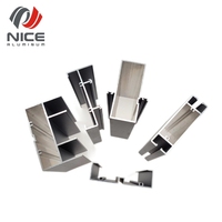Profilés de porte en aluminium de haute qualité série 6000 personnalisés CNC traités par les fournisseurs chinois