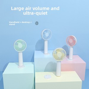 N13 제조업체 도매 휴대용 미니 USB 팬 사무실 책상 전화 스탠드 작은 휴대용 팬 야외 3 접이식 테이블 - Product Image 1