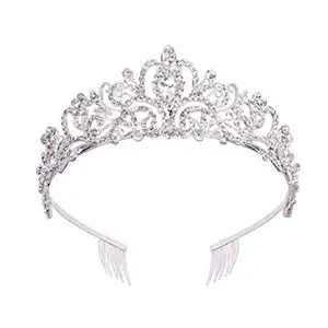 Mode cristal diamant mariée mariage cheveux casquette anniversaire coiffure cheveux accessoires couronne spectacle mariée Performance bandeau