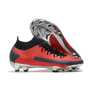 Top1:1 Chaussures de football pour hommes <span class=keywords><strong>Phantom</strong></span> <span class=keywords><strong>GT</strong></span> FG X Skepta Blood Chrome University, qualité supérieure, respirantes - Product Image 6