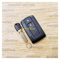 Coque de clé intelligente à 2 boutons pour télécommande de véhicule, remplacement pour Toyota Corolla Verso Smart Prox Remote - Vente en gros