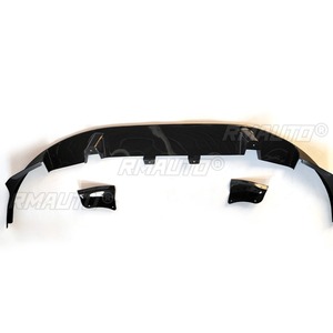 ลิ้นกันชนหน้ารถยนต์ สีดำเงา สำหรับตกแต่ง BMW X3M X4M F97 F98 ปี 2019-2021 อุปกรณ์ตกแต่งรถยนต์ - Product Image 4