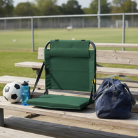 Chaise de stade pliable légère et portable pour extérieur, camping, pêche, plage, en tissu Oxford 600D, anti-salissure