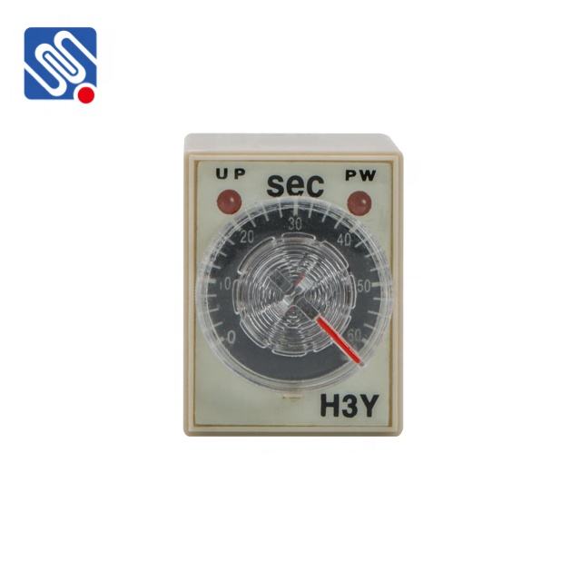 Meishuo H3Y-4 AC 24V 110V 220V 14pins 5A Small High Precision Power on Delay Time Relay