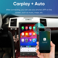 Autoradio ZWNAV Android 13 13,6 pouces avec écran partagé DSP pour Cadillac Escalade 2007-2014, navigation GPS, lecteur Carplay