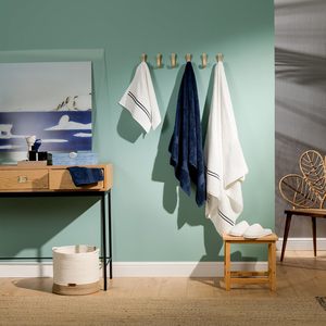 Set di asciugamani da <span class=keywords><strong>bagno</strong></span> di lusso rosa chiaro (rosa petalo) cotone egiziano rapido asciutto morbido assorbente <span class=keywords><strong>bagno</strong></span> turco - Product Image 4