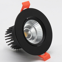 Lampu Sorot LED untuk Rumah Lampu Sorot Plafon Tersembunyi Bersertifikasi CE Rohs 3w 5w 7w 9w 12w Aluminium 80 COB Penutup PC Lampu Sorot Pump