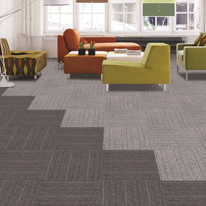 Usine Oem Pp Office Modulaire 50X50 Carreaux de moquette Commerce de gros Tapis publics durables commerciaux - Product Image 4