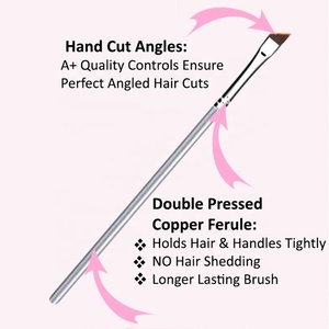 Angoo-brosse à yeux oreilles de chat Sexy, accessoire fin pour Eye-<span class=keywords><strong>Liner</strong></span>, sourcils ferme, pommade, correcteur pour coupe, tendance - Product Image 2