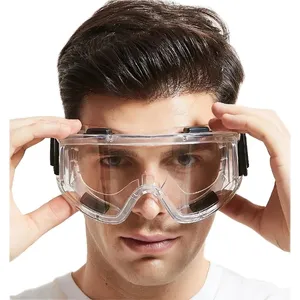 Lunettes de sécurité transparentes pour charpentier, protection des yeux, anti-éclaboussures, résistantes aux chocs, lunettes de protection pour le travail - Product Image 1
