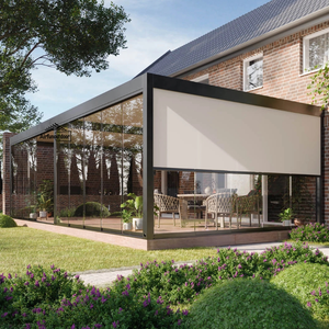 Pergola da Esterno Airfun di Alta Qualità, Personalizzabile, in Alluminio di Foshan, con <span class=keywords><strong>Staffe</strong></span> <span class=keywords><strong>per</strong></span> Gazebo e Padiglione - Product Image 3