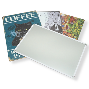 Motocicleta de placa de matrícula en blanco de estaño reflectante amarillo tintado europeo de alta calidad - Product Image 6