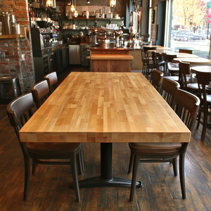 Rắn American Walnut butcher khối bảng Tops 48*24 inch hiện đại nhà hàng nhà bếp UV kết thúc chống trầy xước - Product Image 1