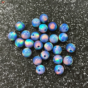 Prezzo all'Ingrosso OLP301 Aurora <span class=keywords><strong>Opal</strong></span> Gemme Sintetiche Verde Scuro Perline di Opale Nebulosa - Product Image 1