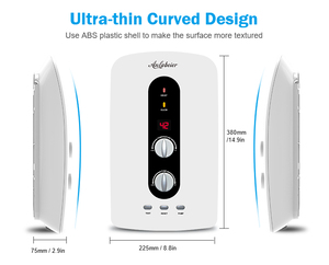 Chauffe-eau électrique instantané sans réservoir de haute qualité pour salle de bain avec pompe de surpression et écran LED pour utilisation à basse pression - Product Image 2