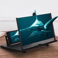 2026 10 Inch Foldable Movie Video Lazy Desktop Mounts Supports All Smartphones Ph10 3d Hd Cell Mobile Phone Screen Magnifier