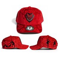 Casquettes Chucky à 5 panneaux avec logo brodé 3D de qualité originale 100% neuve, unisexe, adulte