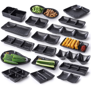 <b>Melamine</b> hot pot tableware, dipping sauce and condiment dishes, soy sauce dishes, creative porcelain barbecue <b>plates</b> - Product Image 1