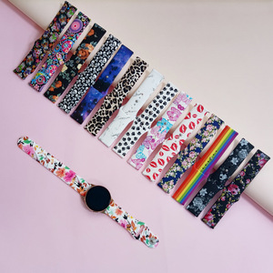 Correa de reloj de silicona impresa colorida con hebilla inversa para Fitbit <span class=keywords><strong>Smartwatch</strong></span> correa de repuesto de silicona para <span class=keywords><strong>Versa</strong></span> <span class=keywords><strong>Lite</strong></span> - Product Image 6