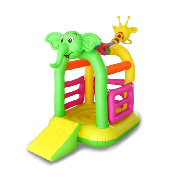 Top quality cute animal bouncy inflatable jumping castle for kids