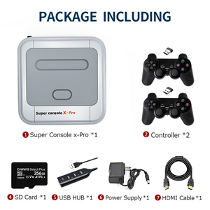 Mới Nhất Siêu Giao Diện Điều Khiển X Pro PC Box Cho PSP Ps1 <span class=keywords><strong>Ps2</strong></span> N64 Máy Tính Trò Chơi Giả Lập Giao Diện Điều Khiển Với 50,000 Trò Chơi - Product Image 3