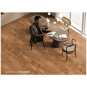 Carreaux de porcelaine contemporains gris Caster 600x1200mm, surface rectifiée pour sols résidentiels et commerciaux modernes - Product Image 5