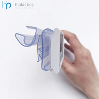 Hiplastics APEHP61 crochets d'étiquette de prix en plastique bande de données porte-étiquettes suspendus transparents pour Hanshow ESL