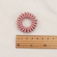 Élastiques à cheveux en tissu, spirales, attaches pour cheveux pour femmes et filles, cordon de téléphone imperméable, chouchous