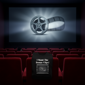 Je veux le t-shirt à manches longues avec la citation des crédits du film Bonus Clips - Product Image 3