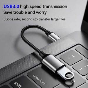 <span class=keywords><strong>Precio</strong></span> de suministro directo de fábrica USB C a USB3.0 <span class=keywords><strong>OTG</strong></span> <span class=keywords><strong>Cable</strong></span> DE DATOS USB C a USB3.0 Adaptador Tipo C <span class=keywords><strong>OTG</strong></span> <span class=keywords><strong>Cable</strong></span> para soporte de teléfono móvil OEM - Product Image 3