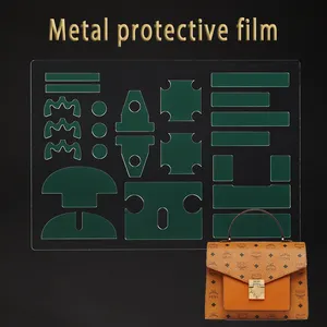 핸드백 보호 필름은 가방 액세서리의 금속 링과 금속 로고 버클을 보호하는 데 사용되는 MCM 체인 백에 적합합니다.