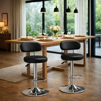 Chaises de salle à manger SYT avec dossier de soutien pour restaurant, chaise de salle à manger en cuir pour bistro, pour l'agencement des restaurants de steakhouse