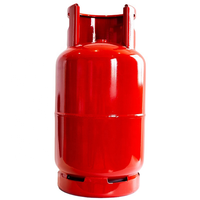 Bouteille de gaz de cuisson GPL du Nigéria, cylindre de gaz de cuisson 6 kg, 9 kg, 12,5 kg, 13 kg, qualité acier, prix bas, prix bas, cuisinière à gaz robuste YA