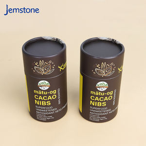 Emballage personnalisé en tube cylindrique en carton kraft pour café, thé, cacao, qualité alimentaire, tube en papier rond, conception personnalisée, emballage recyclable - Product Image 4