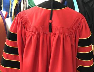 Personalizzare l'abito di laurea universitario di dottorato di alta qualità del proprio Logo - Product Image 3