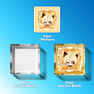 Blocs acryliques personnalisés Anime avec impression UV transparente pour événements Comic Con et boutique de papeterie personnalisée - Product Image 3