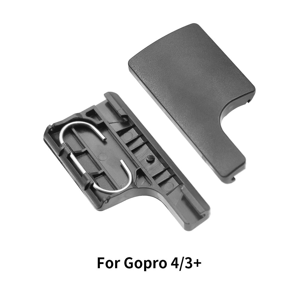 Hongdak Black Housing Frame Backdoor Clip Lock Buckle Replacement Backdoor Frame for GoPro Hero 5 6 7 8 9 10 11 12 Camera Acces