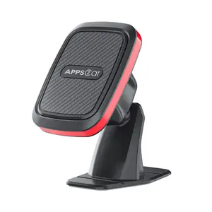 Topping — support de téléphone portable magnétique pour voiture, montage pour tableau de bord, 3M, noir